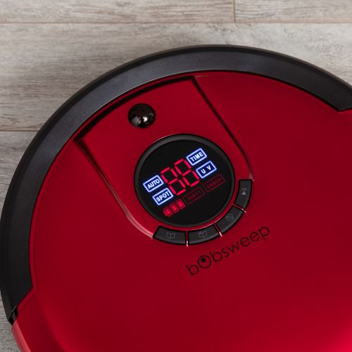  Bobsweep bObsweep Standard Robotic Vacuum Cleaner and Mop, Rouge