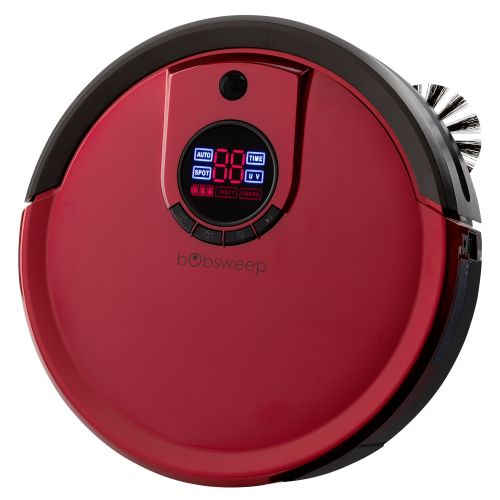  Bobsweep bObsweep Standard Robotic Vacuum Cleaner and Mop, Rouge