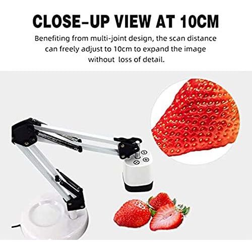  [아마존베스트]Bochani Document Camera for Teachers,8MP Auto-Focus Document Cameras with Tiny LED Supplemental Light for Web Conferencing, Remote Teaching, Offices Live Demo