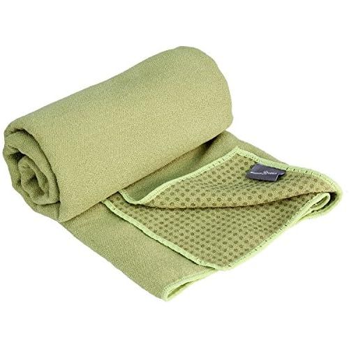  [아마존베스트]Bodhi Grip2 Yoga Mat / Towel with Dots, Non-Slip, Very Good for Hot Yoga