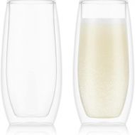 Bodum SKAL Double Wall Champagne Glass 2 pc. set