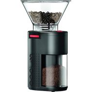 Bodum Bistro Standard Conical Burr Electric Coffee Grinder, 12 Inches, Black