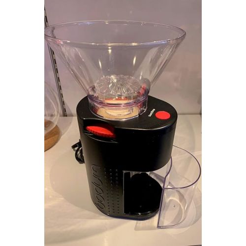  Bodum Bistro Standard Conical Burr Electric Coffee Grinder, 12 Inches, Black