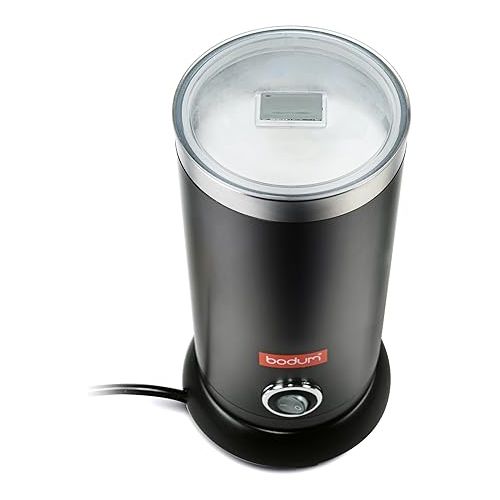  Bodum 10oz Bistro Electric Milk Frother, Black