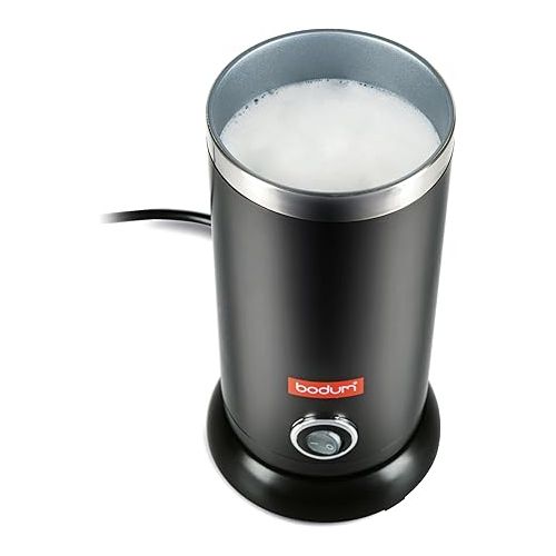  Bodum 10oz Bistro Electric Milk Frother, Black