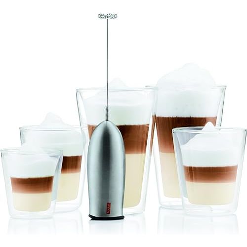  Bodum Schiuma Milk Frother, 1 EA, Stainless Steel