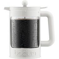 bodum Bean Cold Brew Coffee Maker, 51 Oz, Bright White