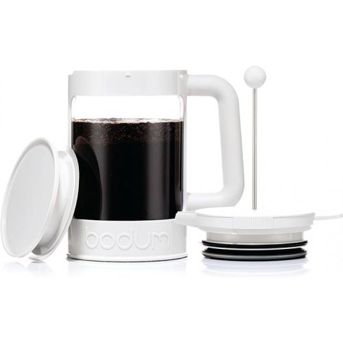  Bodum 51oz Cold Brew Coffee Maker, White - Made in Portugal