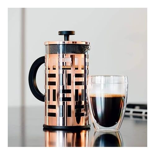  Bodum Eileen French Press, 34 oz, Chrome