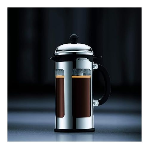  Spare Glass for Bodum French Press Without Spout, 4 Cup, 0.5 L, 17 Oz.