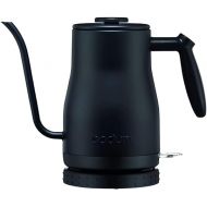 Bodum Bistro Gooseneck Electric Water Kettle, 34 Ounce, Black