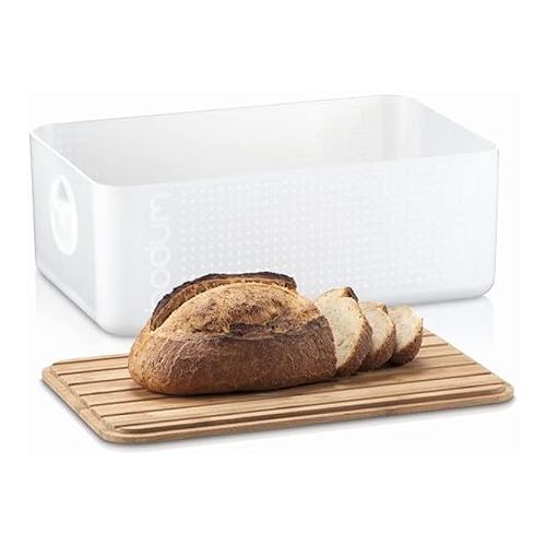  Bodum Bistro Bread Box, White