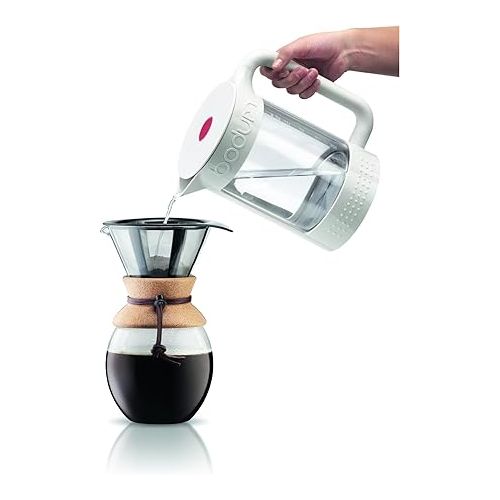  Bodum Stainless Steel Pour Over Coffee Maker Spare Permanent Filter, 51 Oz
