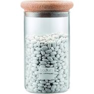 Bodum Yohki Coffee Storage Jar with Cork Lid, 1 L/34 oz, Cork