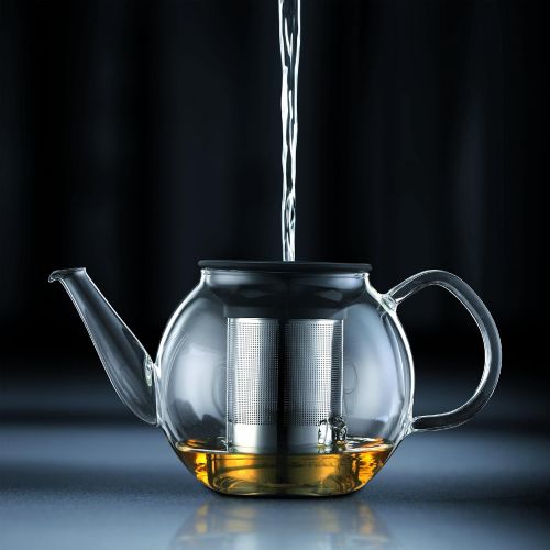  Bodum Shin Cha 34-Ounce Glass Tea Press with Stainless-Steel Filter