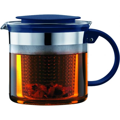  Bodum 1870-981B-Y18 Bistro Nouveau Tea Pot, 51 Oz, Sea