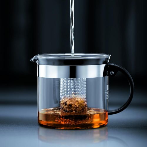  Bodum 1870-981B-Y18 Bistro Nouveau Tea Pot, 51 Oz, Sea