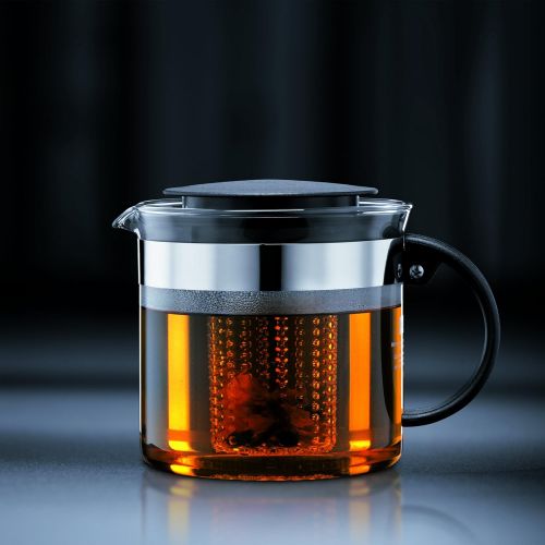  Bodum 1870-981B-Y18 Bistro Nouveau Tea Pot, 51 Oz, Sea