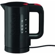 Bodum 17oz Bistro Electric Water Kettle For Coffee & Tea, BPA-Free Plastic, Rapid-Boil, Auto Shut-Off, Black
