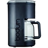 Bodum Bistro Programmierbare elektrische Kaffeemaschine, 12 Tassen, 1.5 l, 1.5 liters, Schwarz