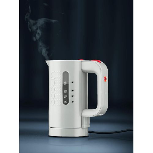  Bodum Bistro Elektrischer Wasserkocher (Automatisches Abschalten, 700-Watt, 0,5 liters) cremefarben