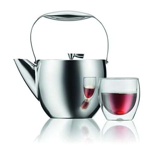  Bodum COLUMBIA Teebereiter (Edelstahl, Spuelmaschinengeeignet, 1,5 liters) glanzend