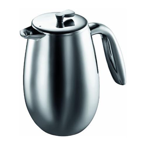  Bodum BODUM COLUMBIA: Doppelwandiger Kaffeebereiter, 3 Tassen, 0.35 l, Edelstahl