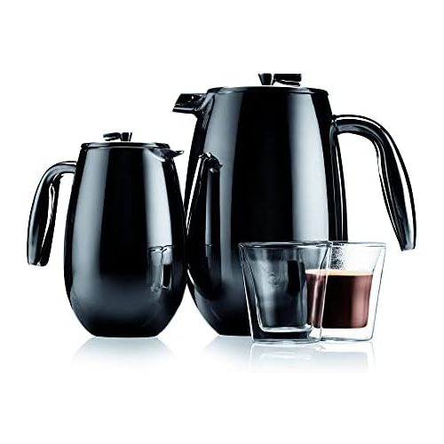  Bodum columbia Kaffeebereiter (Doppelwandig, Edelstahl, Spuelmaschinengeeignet, 1,0 liters) matt