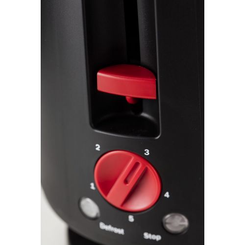  Bodum 10709-01EURO-3 Bistro Toaster Kunststoff 15.5 x 26.5 x 21.5 cm, schwarz