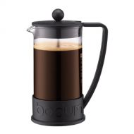 Bodum BRAZIL Kaffeebereiter (French Press System, Permanent Edelstahl-Filter, 0,35 liters) schwarz