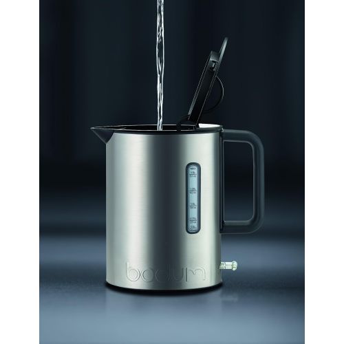  Bodum 550057euro-2Ibis Elektrischer Wasserkocher, 2020W, 1,5l, chrom matt