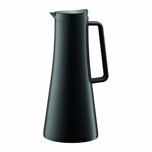  Bodum BISTRO Thermoskanne (Isoliert, Knopfdruckmechanismus, 1,1 liters) schwarz