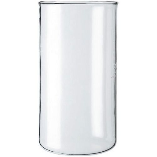  Bodum Spare Beaker/Glass, Ersatzglas ohne Ausguss fuer Kaffeebereiter/Kaffeekocher, 8 Tassen, 1 l, transparent, 01-10945-10