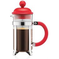 [아마존 핫딜] [아마존핫딜]Bodum CAFFETTIERA Kaffeebereiter (French Press System, Permanent Edelstahlfilter, 0,35 liters) rot