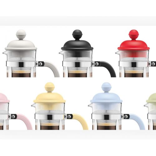  [아마존 핫딜] [아마존핫딜]Bodum CAFFETTIERA Kaffeebereiter (French Press System, Permanent Edelstahlfilter, 0,35 liters) rot