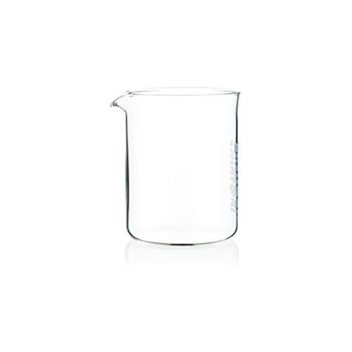  Bodum 1504-10 Spare Beaker Ersatzglas zu Kaffeebereiter 4 Tassen, 0.5 l, oe 9.6 cm, Hoehe 12.5 cm