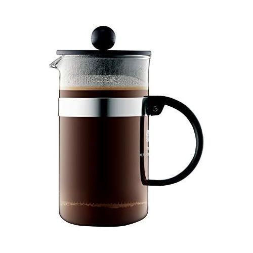  Bodum bistroNOUVEAU Kaffeebereiter (French Press System, Spuelmaschinengeeignet), 0,35 liters schwarz