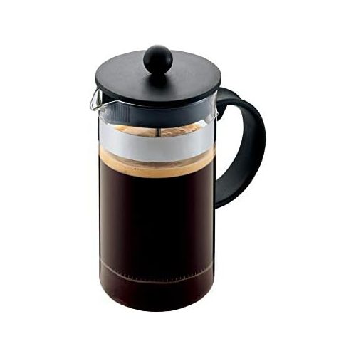  Bodum bistroNOUVEAU Kaffeebereiter (French Press System, Spuelmaschinengeeignet), 0,35 liters schwarz