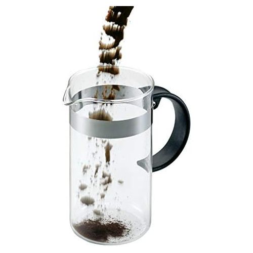  Bodum bistroNOUVEAU Kaffeebereiter (French Press System, Spuelmaschinengeeignet), 0,35 liters schwarz