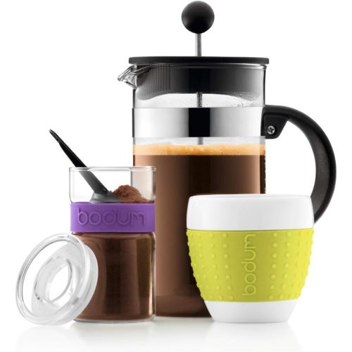  Bodum bistroNOUVEAU Kaffeebereiter (French Press System, Spuelmaschinengeeignet), 0,35 liters schwarz