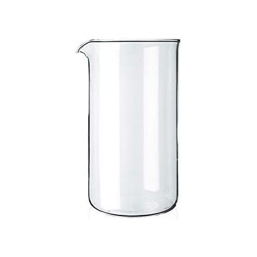  Bodum 1508-10 Ersatzglas zu Kaffeebereiter 8 Tassen, 1.0 l, oe 9.6 cm
