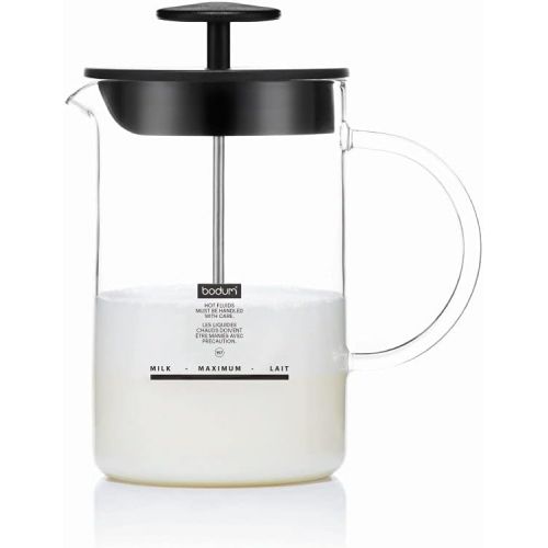  Bodum 2 X BODUM 1446-01 Milchschaumer LATTEO