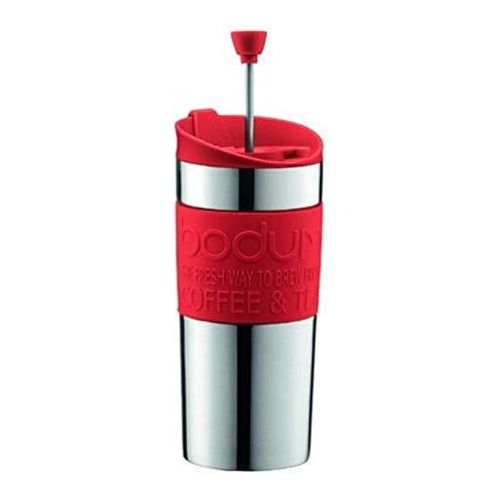  Bodum K11067-294 Kaffeebereiter 0.35 l rot TRAVEL Press