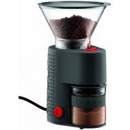 Bodum Bistro Burr Grinder, Electronic Coffee Grinder with Continuously Adjustable Grind, Black