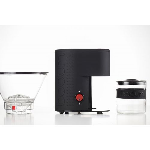  Bodum Bistro Burr Grinder, Electronic Coffee Grinder with Continuously Adjustable Grind, Black