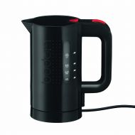 Bodum Bistro Electric Water Kettle, Plastic, 17 Ounce, .5 Liter, Black