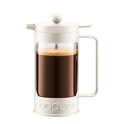  Bodum BEAN Kaffeebereiter fuer 3 Tassen (Press Filter System, Isoliert, Auslaufschutz, 0,35 liters) cremefarben