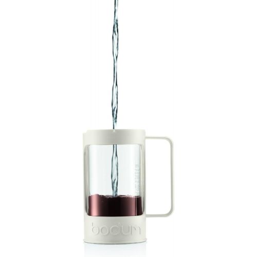  Bodum BEAN Kaffeebereiter fuer 3 Tassen (Press Filter System, Isoliert, Auslaufschutz, 0,35 liters) cremefarben