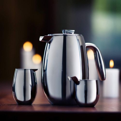  Bodum 1308-16 columbia Kaffeebereiter (Doppelwandig, Edelstahl, Spuelmaschinengeeignet, 1,0 liters) glanzend