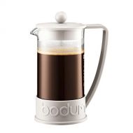 [아마존베스트]Bodum BRAZIL Kaffeebereiter (French Press System, Permanent Edelstahl-Filter, 0,35 liters) cremefarben